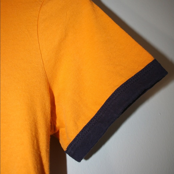 Orange Cropped Graphic Tee - Picture 3 of 4